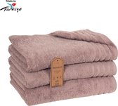 Bol.com Betully ® Wadelan XL Handdoeken Beige - 70x140 - Set van 3 - Badhanddoeken hotelkwaliteit - 100% katoen -Zware kwaliteit... aanbieding