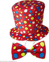 Costume de clown et bouffon | Dotsie Le Clown Amusant Set Rouge | Déguisements | Déguisements