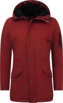 Parka Heren Winter - 7065 - Rood