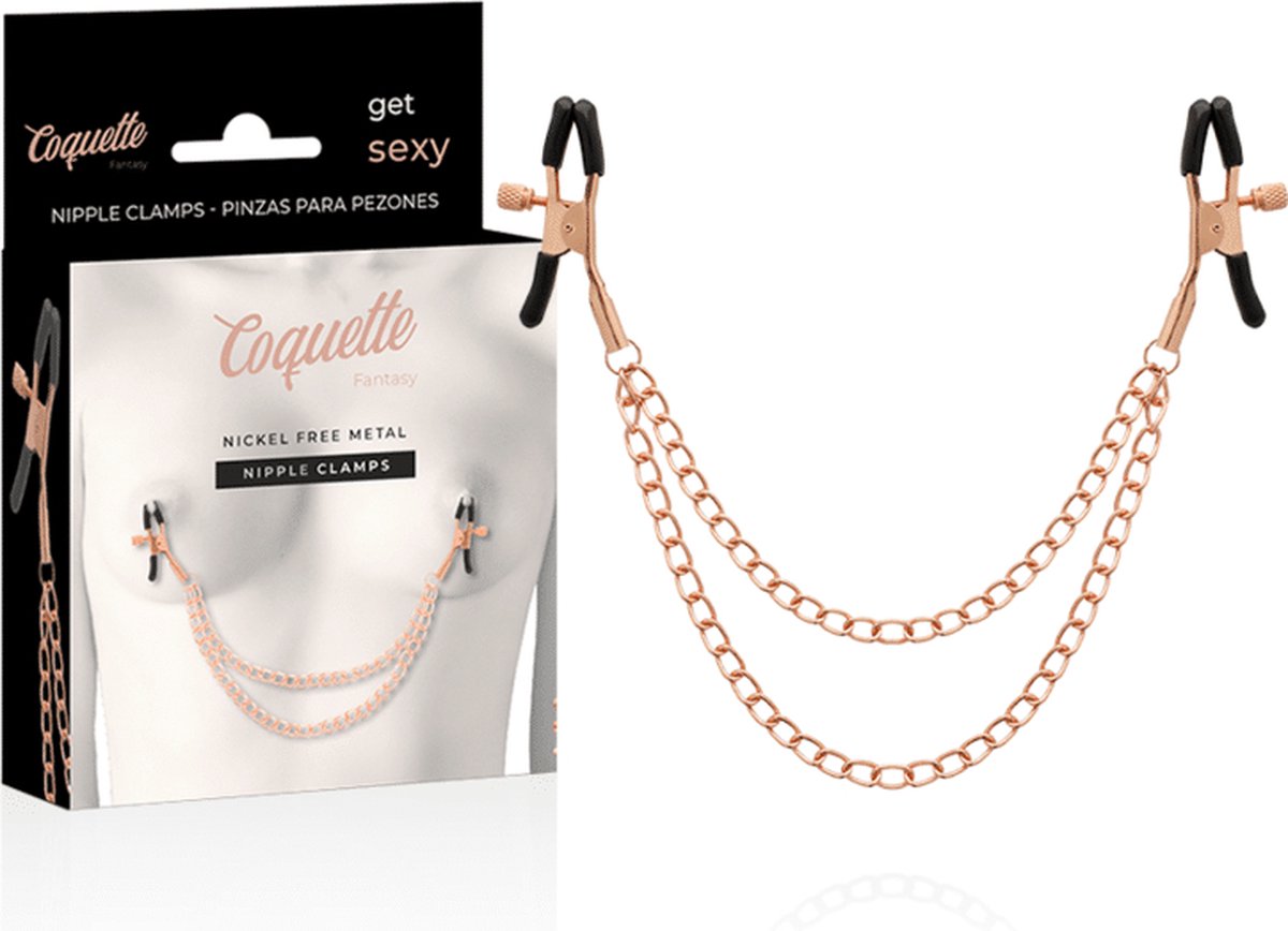 Goedkoopste COQUETTE FANTASY | Coquette Fantasy Nipple Clamps | BDSM | Sex Toy for Man | Sex Toy | Extreme BDSM | Sex Toy for Couples | Bondage | Sex Toy for Woman | Fetish