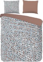 Luxe katoen dekbedovertrek Anoek - lits-jumeaux (240x200/220) - hoogwaardig en fijn geweven - prachtige dessin