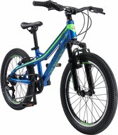 Bikestar kinderfiets MTB 7speed 20inch blauw/groen
