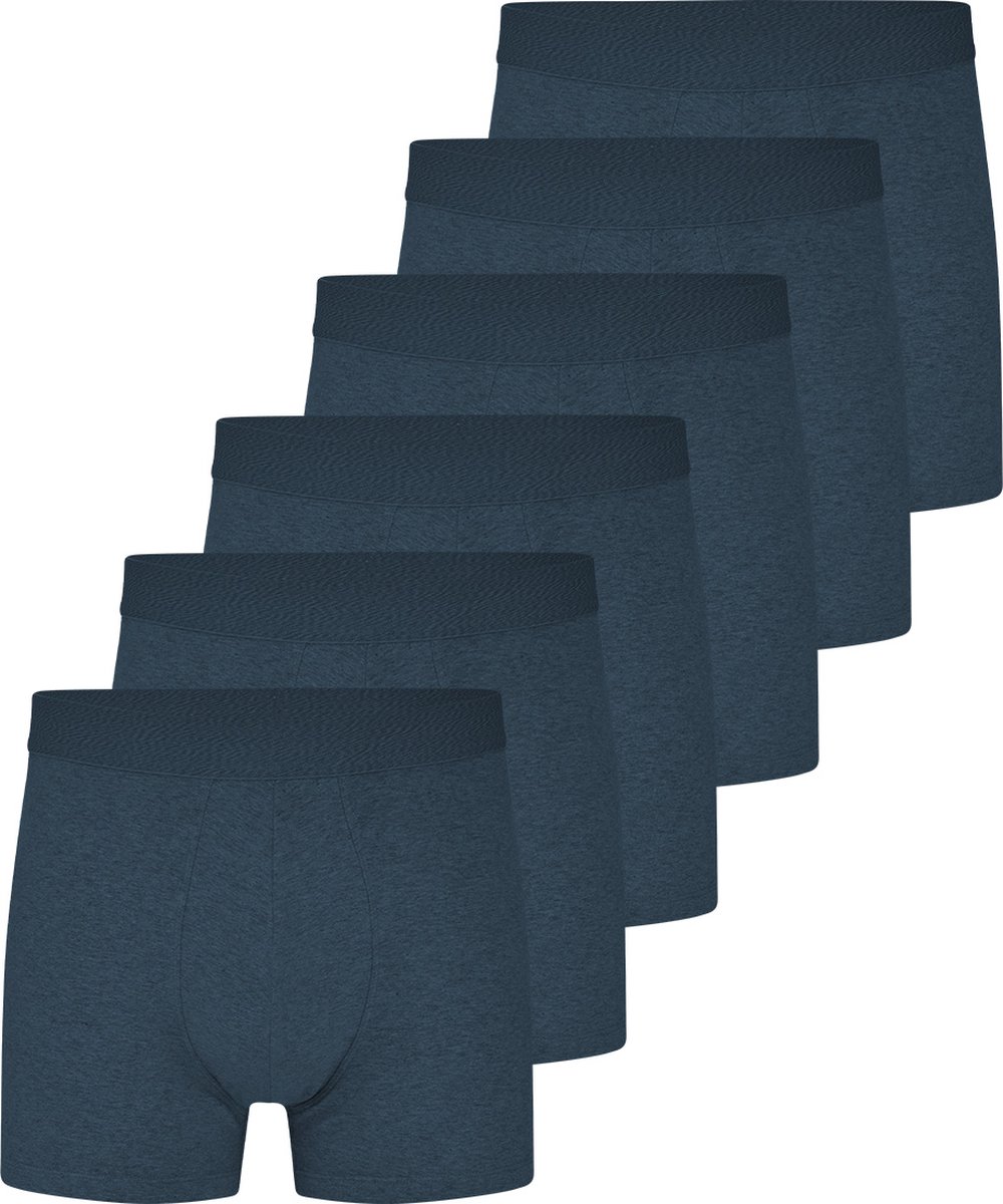 Almonu Heren retro short / pant 6 pack Cotton - Melange
