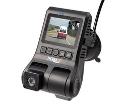 Technaxx TX-185 Dubbele Dashcam - FullHD - 1080p - Zwart