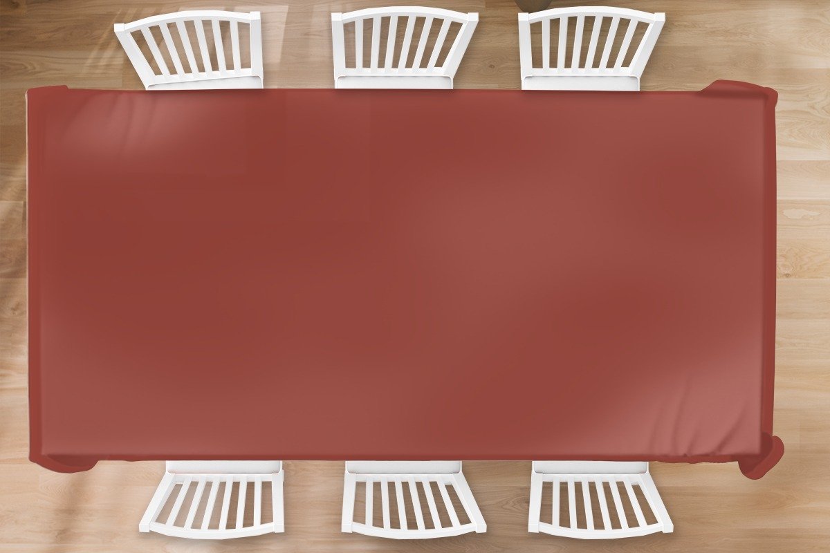 Tafelkleed - Tafellaken - 300x150 cm - Palet - Rood - Interieur - Binnen en Buiten