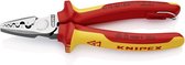 Knipex KNIPEX 97 78 180 T Krimptang Adereindhulzen 0.25 tot 16 mm²