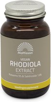 Mattisson Rhodiola Extract 5% - Rhodiola Rosea Extract, Adaptogeen - Geestelijke en Lichamelijke Balans - 60 Capsules