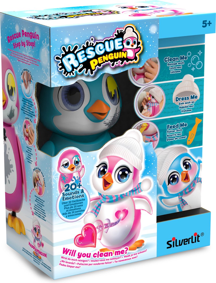 Rescue Penguin blauw - Interactieve Pinguïn — afbeelding 10