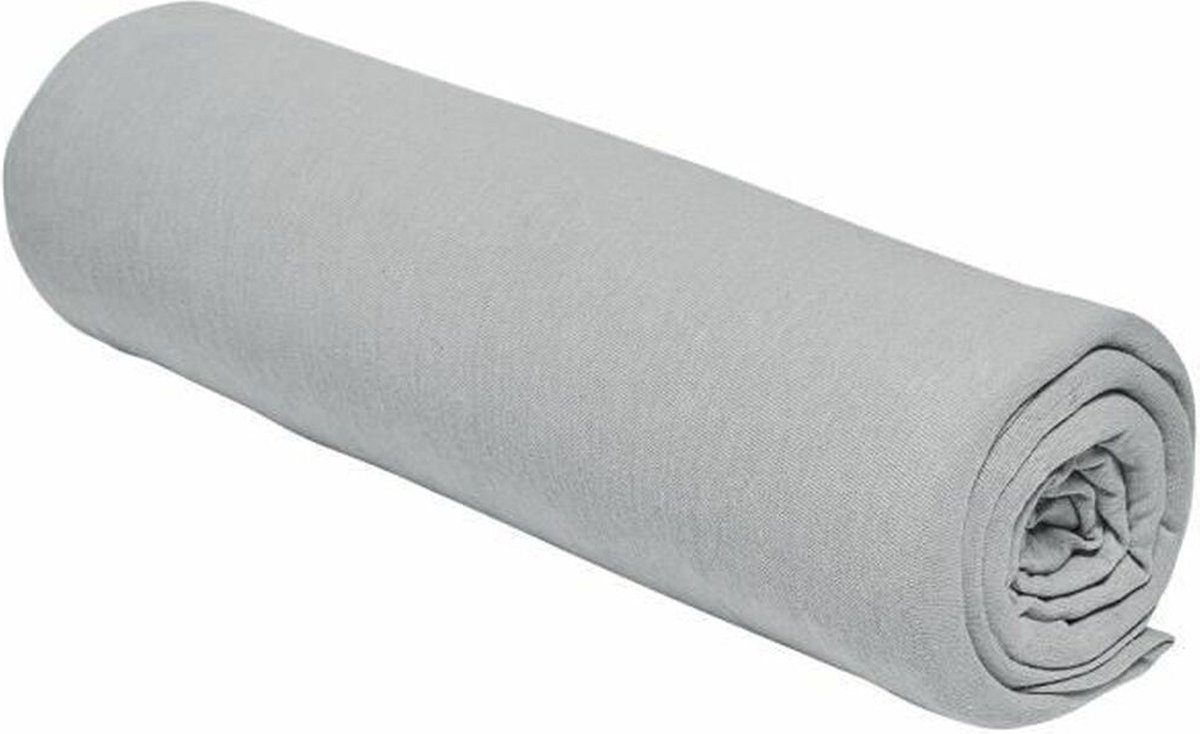 Vandaag essentieel vandaag Chard - 90 x 190 + 25 cm - 1 persoon - 100% katoentrui - Staal