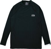 JUJA - UV-Zwemshirt met lange mouwen voor mannen - UPF50+ - Solid - Zwart - maat L (50)