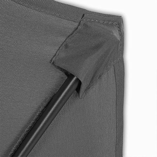 Parasol - Half Rond - Balkonparasol - 250 cm - Antraciet van Pro Garden — afbeelding 3