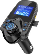 MMOBIEL Bluetooth FM Transmitter, 120 ° Rotatie Auto Radio Adapter Carkit 5 in 1 met 4 Music Play Modes / Hands-free Bellen / TF Kaart / USB Auto Lader