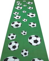 Boland - Decoratie - Voetbal Loper Groen 450x60cm Polyester