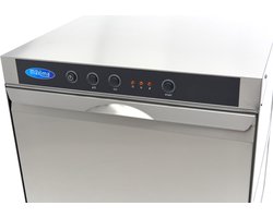 Horeca Vaatwasser - 50 x 50 cm - met Afvoer-, Glansspoel- en Zeeppomp - 400V