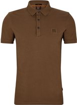 BOSS - Passenger Polo Brown - Slim Fit - Polo pour homme Taille L
