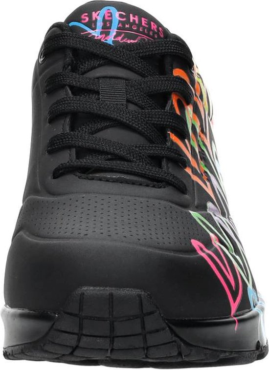 Skechers Uno Highlight Love Sneakers zwart - Dames - Maat 39 | bol