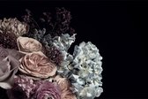 Papier peint photo Bouquet de pivoines et de roses - Papier peint non tissé - 400 x 280 cm