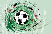 Fotobehang Sport Voetbal - Vliesbehang - 460 x 300 cm