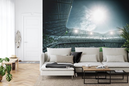 Fotobehang Voetbalstadion - Vliesbehang - 360 x 240 cm