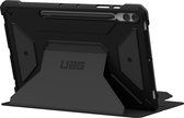 UAG Tablet Hoes Geschikt voor Samsung Galaxy Tab S9 Plus - UAG Metropolis Bookcase tablet - Zwart /Black