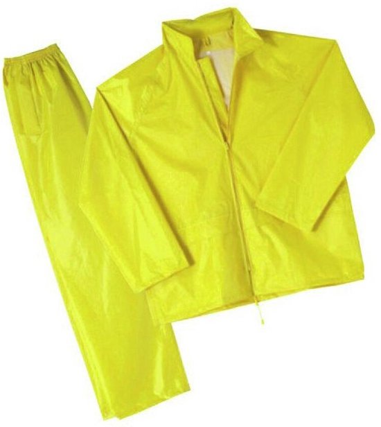 Opsial geel regenpak - Marin - maat XL