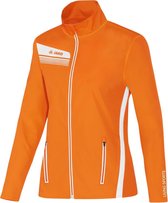 Jako - Jacket Athletico Women - Hardloopvest Dames Oranje - 34 - oranje/wit