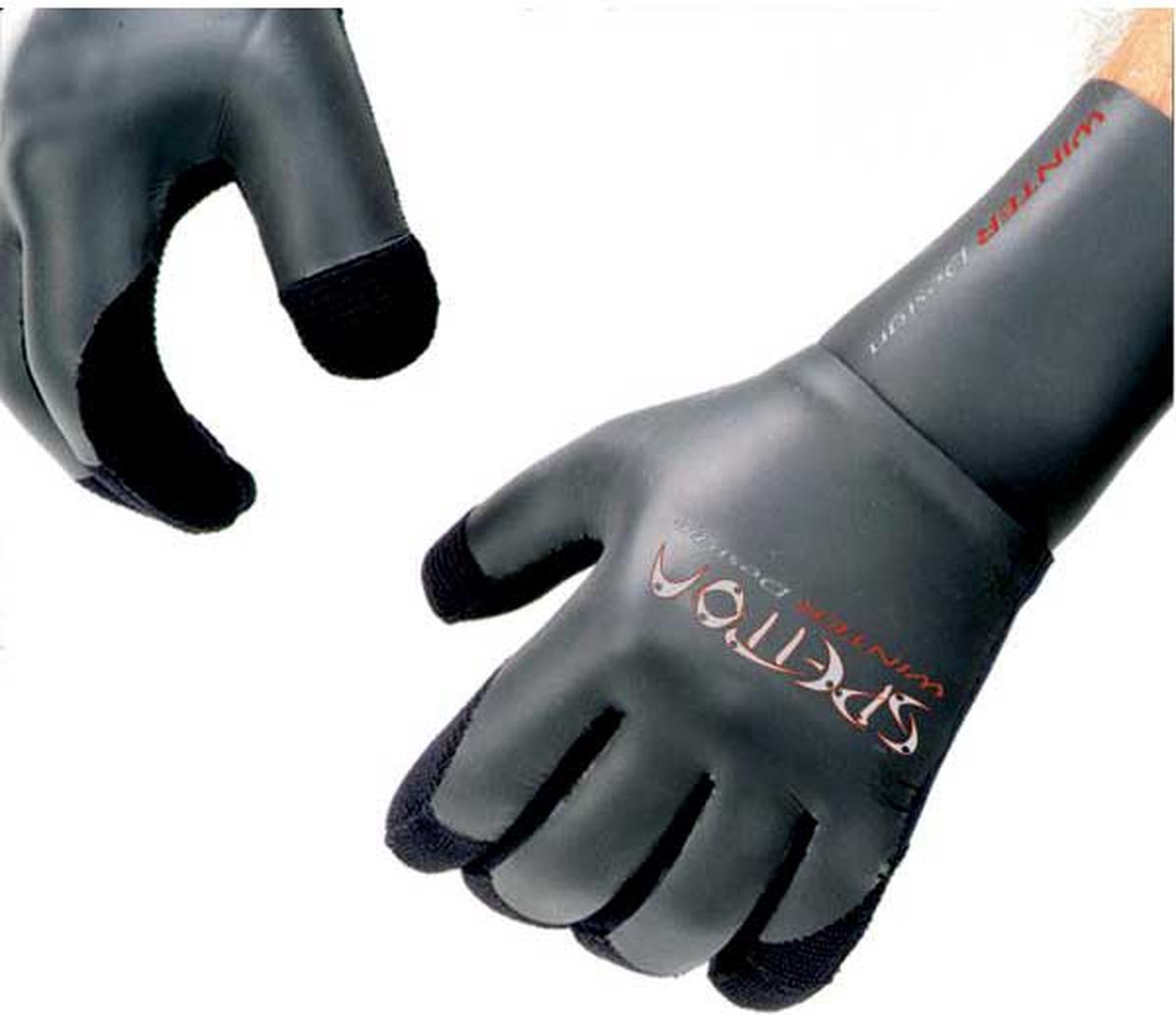 Spetton Winter Glide Skin 3 Mm Handschoenen Zwart S