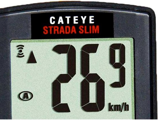 Cateye CC-RD310W Fietscomputer - Strada Slim - Draadloos - Zwart — afbeelding 2