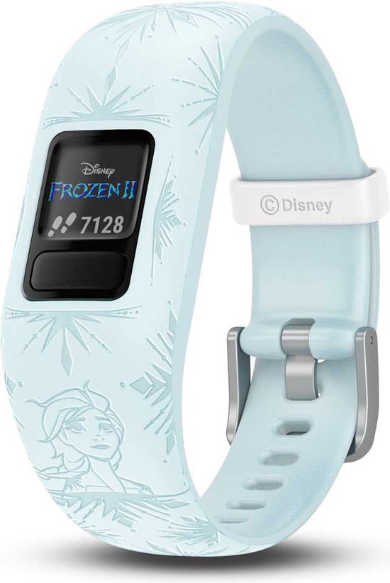 Garmin Vivofit Junior 2 - Activity tracker kinderen - Disney Frozen Elsa - Lichtblauw