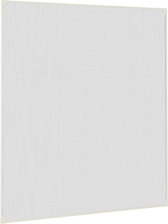 vidaXL Moustiquaire magnétique pour fenêtres Blanc 130 x 150 cm