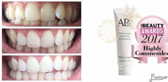 Fordeling krølle ineffektiv AP 24 Whitening Fluoride tandpasta | bol.com