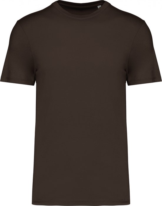 Unisex T-shirt 'Native Spirit' met ronde hals Deep Chocolate - XXL