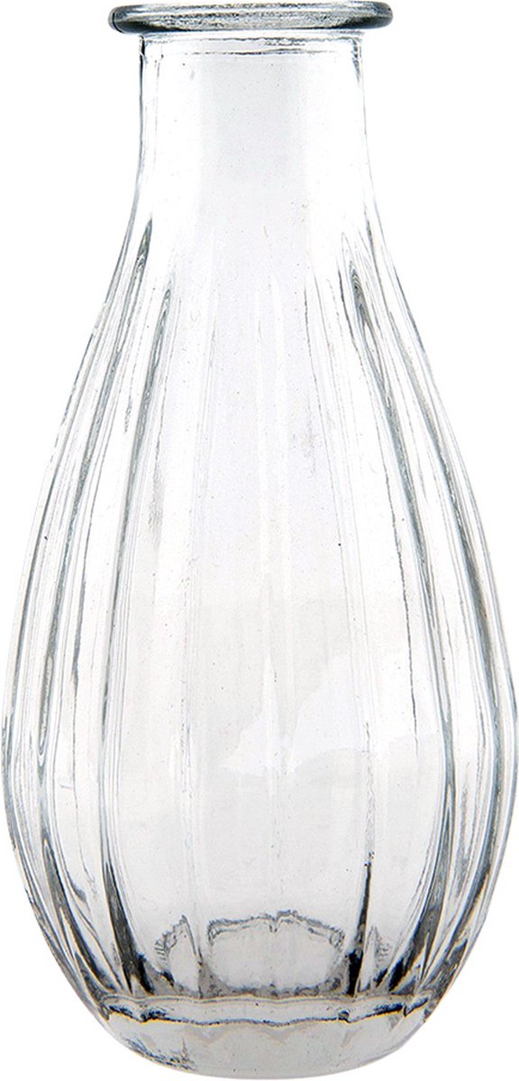 Clayre & Eef Vaas Ø 7x14 cm Glas