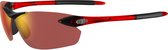 TIFOSI Seek FC Sportbril / Fietsbril - Crystal Red - Smoke Red lenzen - Pasvorm S-M