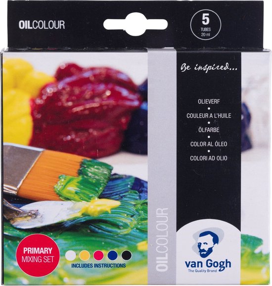 Peinture à l'huile Van Gogh , kit de mélange primaire de 5 x 20 ml
