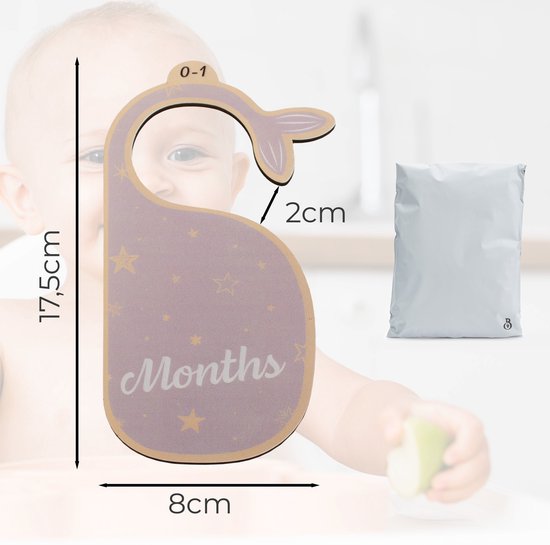 Faas Maathangers Baby - 7 Stuks - Kastverdelers voor Babykleding - Kraamcadeau - Jongen / Meisje - 0-24 maanden — afbeelding 5