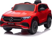 Mercedes EQA - Elektrische kinderauto - 12V Accu Auto - Voor Jongens en Meisjes - Afstandsbediening - Rood