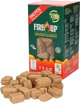 Allume-feux Fire-up Barbecue - 200x - marron - inodore - non toxique - BBQ