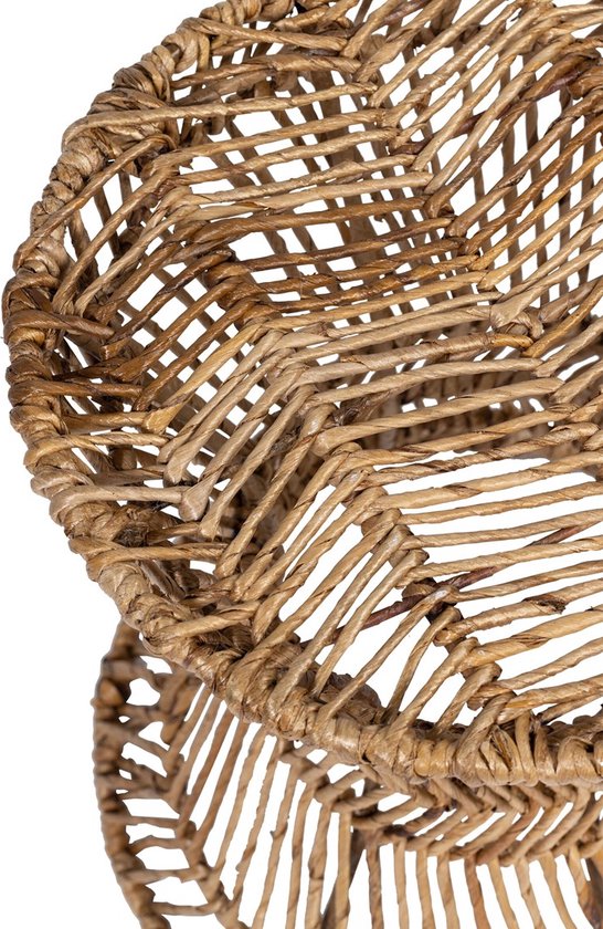 MUST Living Table d'appoint Cala Vadella, 40xØ36 cm, Abaca