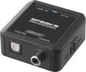 Câble adaptateur Audio SpeaKa Professional [ HDMI - Coaxial, Toslink]