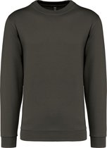 Sweater 'Crew Neck Sweatshirt' Kariban Collectie Basic+ XL - Green Olive