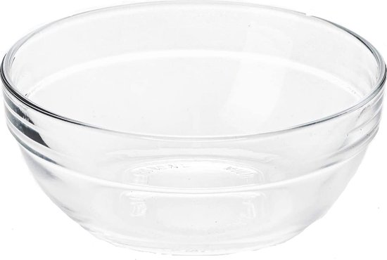 Orgingift Bol Snack Bowl Dip Ensemble de bols de service Mini bol en verre à confiture à dessert Ensemble de bols en verre Bol de service Ensemble de bols à tapas 6cm