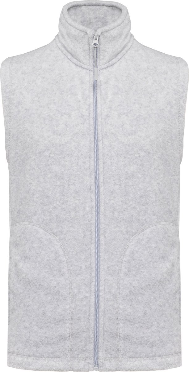 Fleecebodywarmer 'Luca' merk Kariban maat M Ash Heather