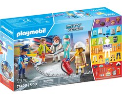 foto van PLAYMOBIL My Figures: Reddingsmissie - 71400