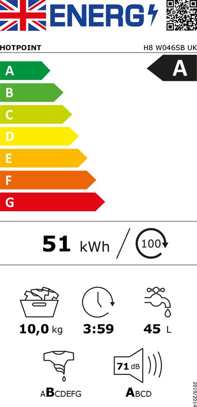 hotpoint h8 w046sb