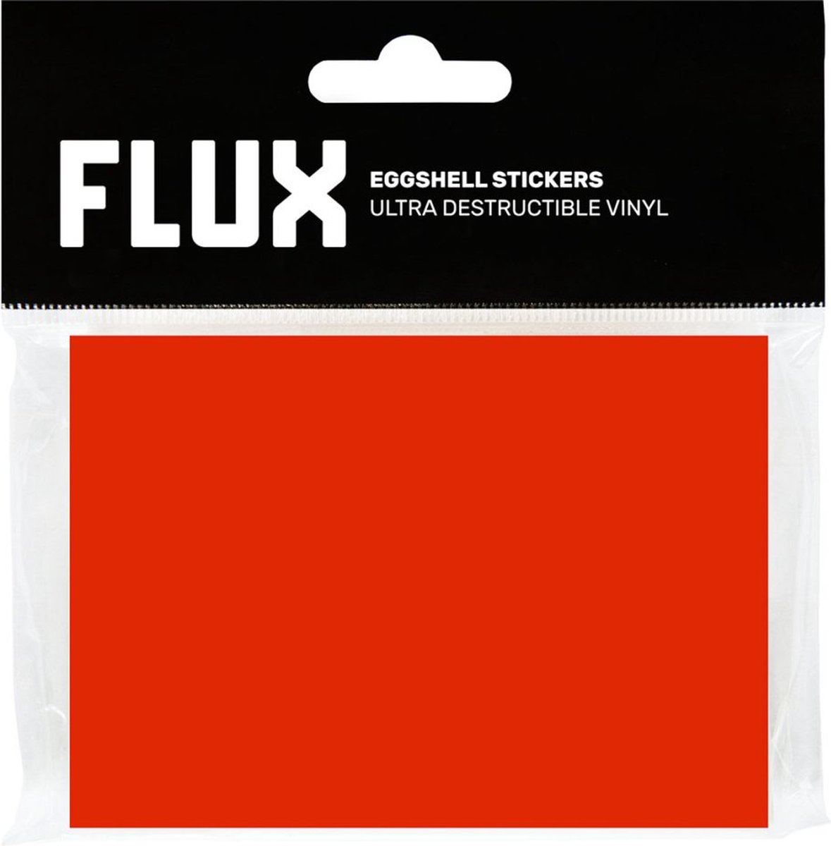 FLUX Eggshell Stickers Rood - 50 stuks - Red