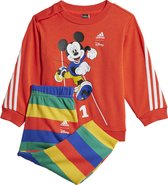 adidas Sportswear adidas x Disney Mickey Mouse Joggingpak - Kinderen - Rood - 74