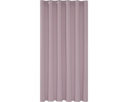 Verduisteringsgordijnen Eenvoudig te Installeren, Ondoorzichtige Gordijnen met Ringen voor Woonkamer, 200x280 cm (B x H), Lichtroze, 1 stuk