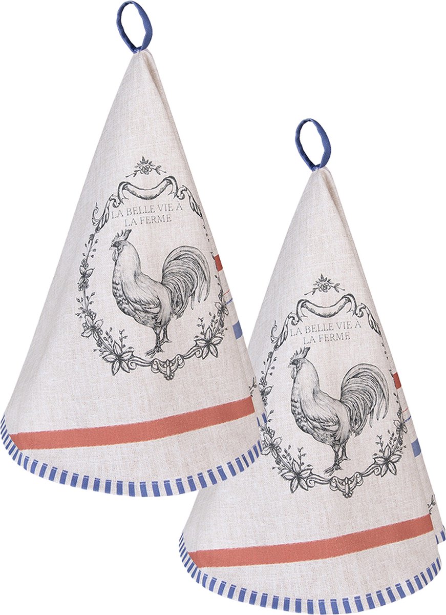 Artoid Mode Set van 2 theedoeken, theedoeken, citroen, bloemen, zomer, 42 x 65 cm, seizoensgebonden lentedecoratie, handdoeken