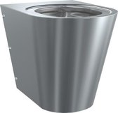 Vloerstaand diepspoel-WC CMPX597 voor wandbevestiging van Franke